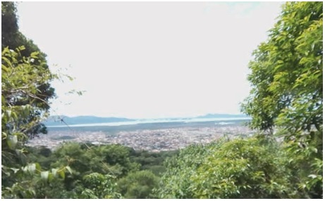 Figura 3 - Vista do Morro Finder, 2018